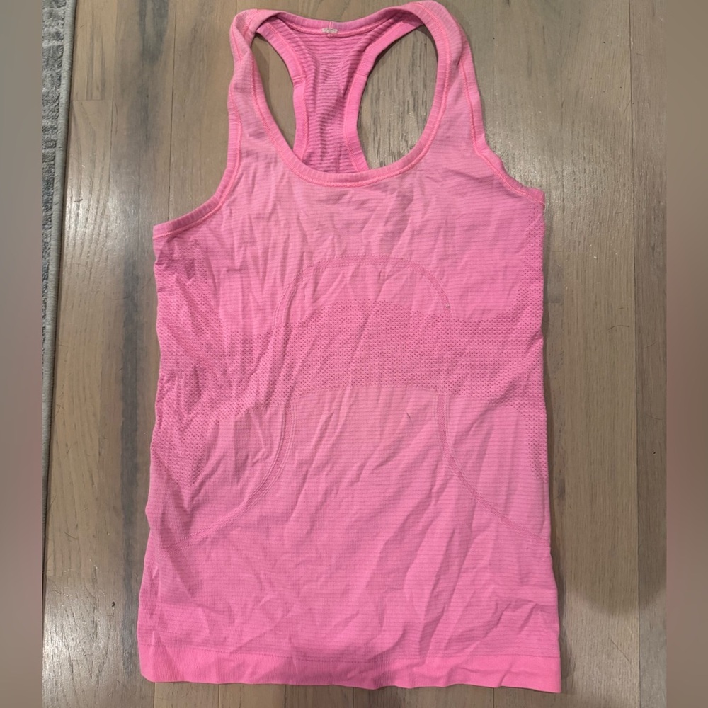 Lululemon Athletica Swiftly Tech Pink Tank Top